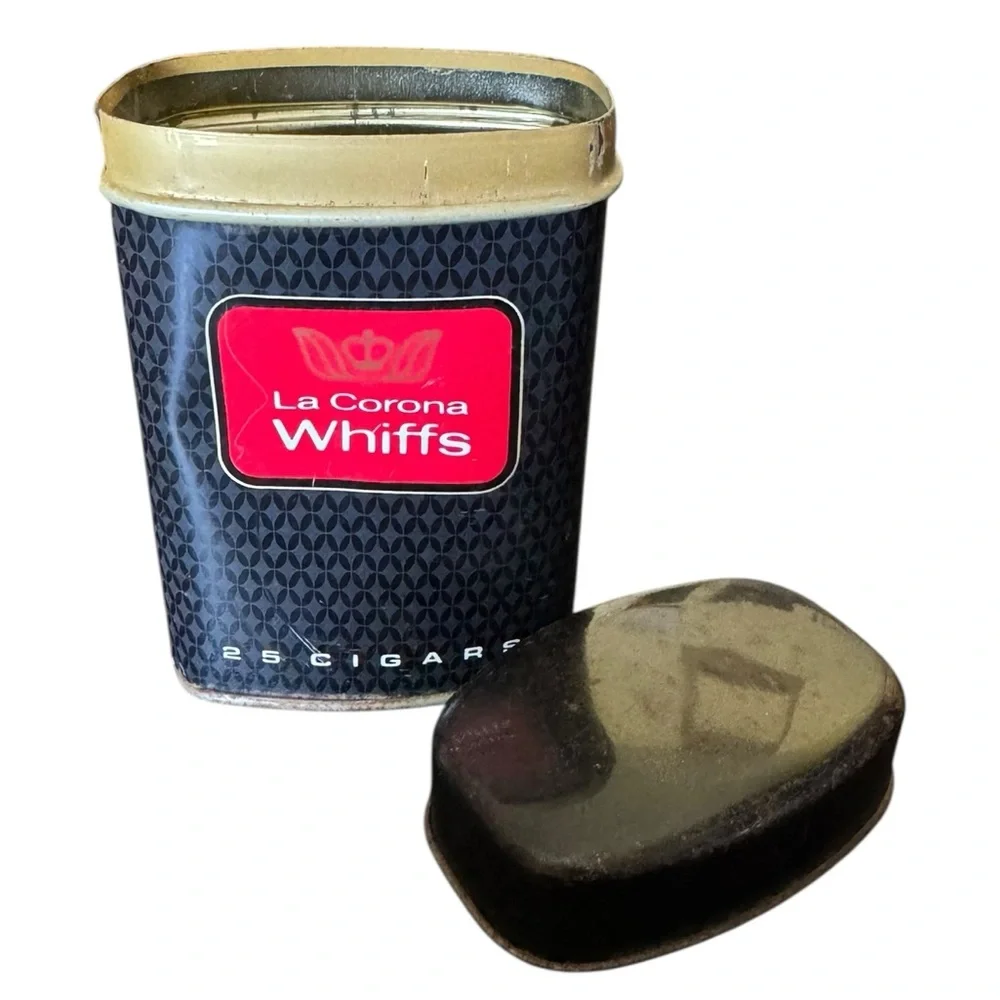 La Corona Whiffs Black and Red Cigar Tin